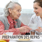 Préparation des repas pour les personnes âgées et handicapées